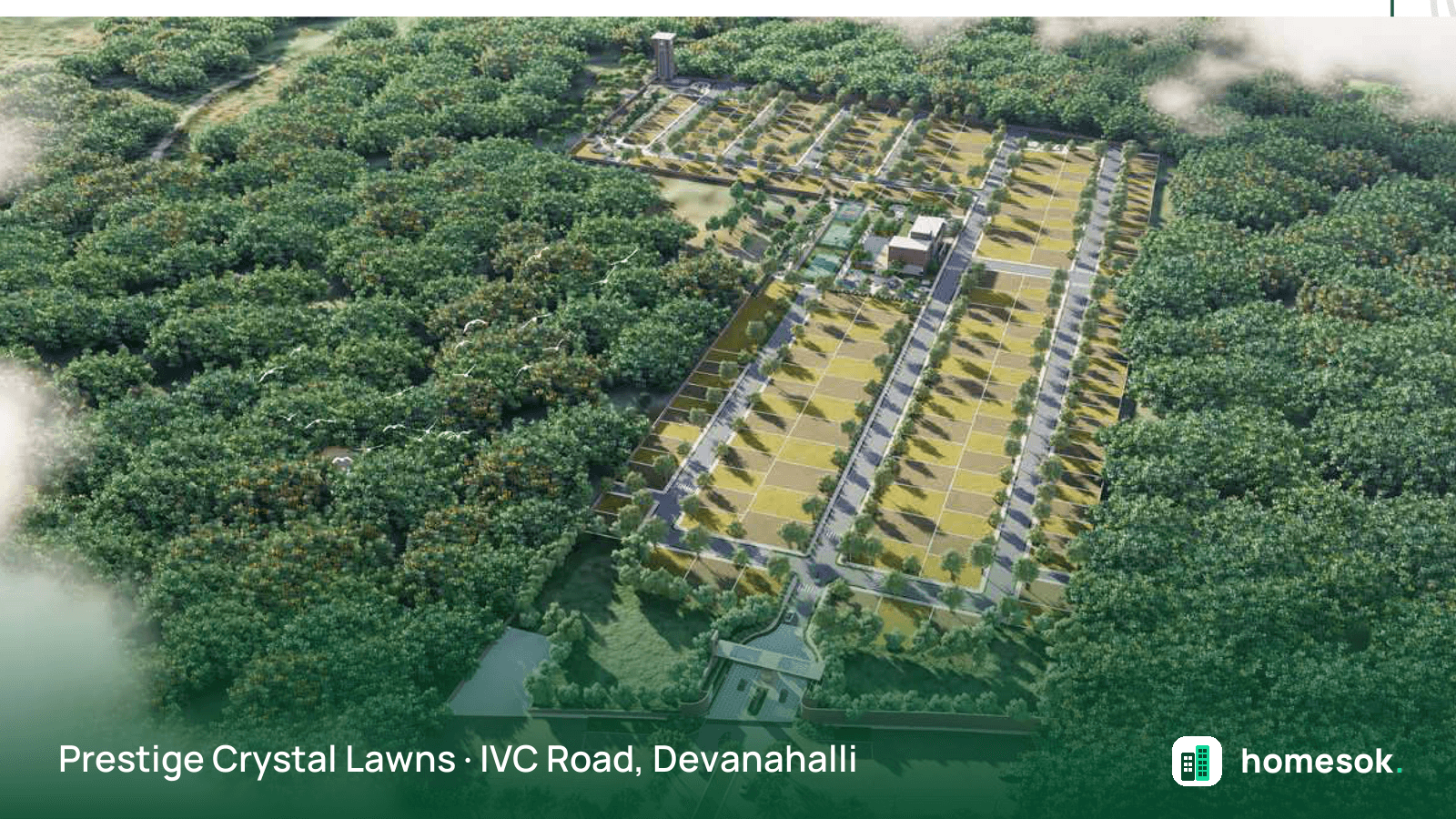 Prestige Crystal Lawns: The choice is crystal clear: Prestige plots on IVC Road, Devanahalli