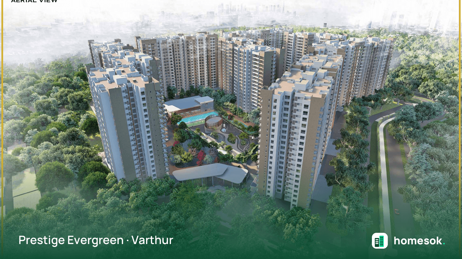 Prestige Evergreen: Green-wrapped 2 to 4 BHK apartments at Prestige Raintree Park, Varthur