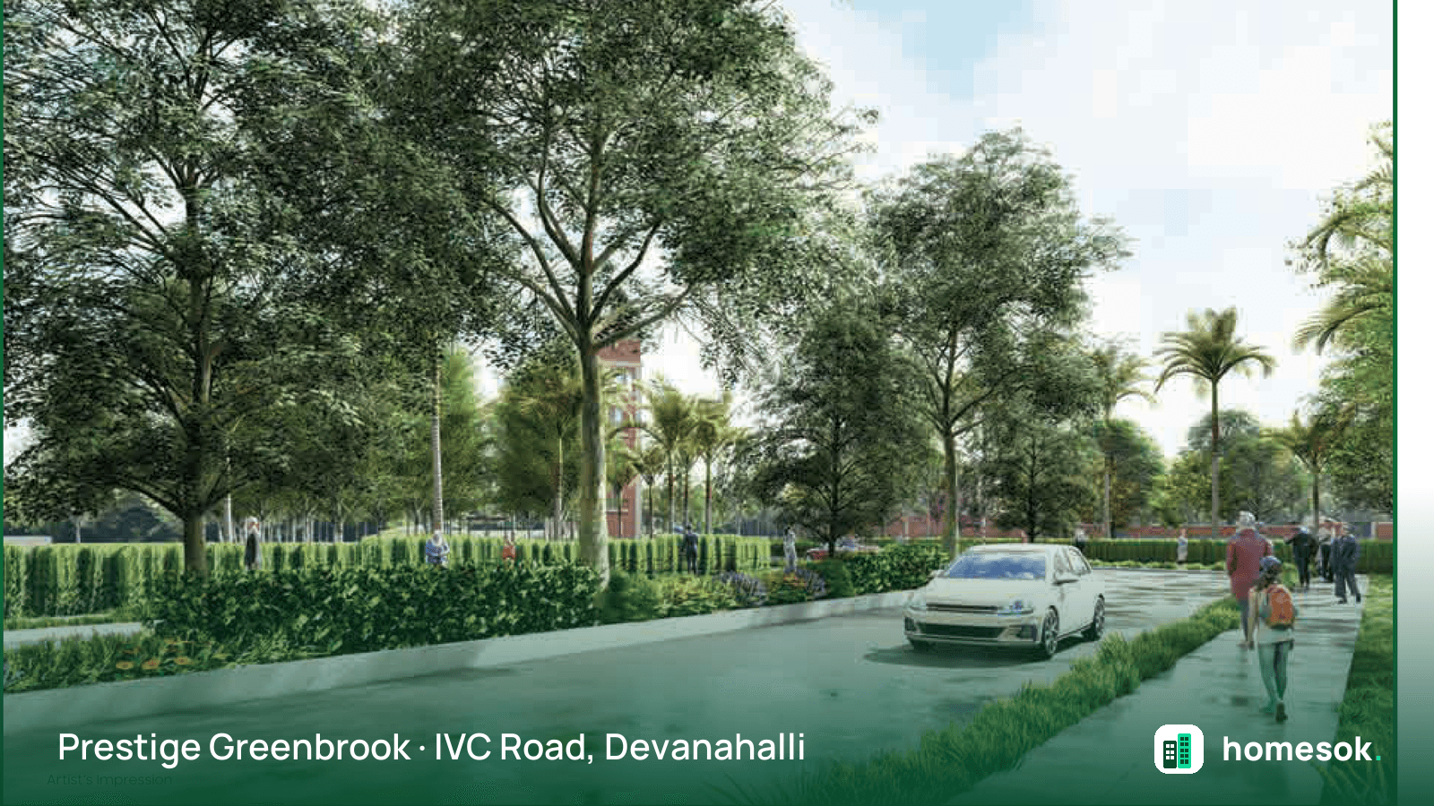 Prestige Greenbrook: Live. Grow. Thrive. Plotted living on IVC Road, Devanahalli